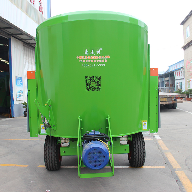 8m³ Vertical Traction Mixer