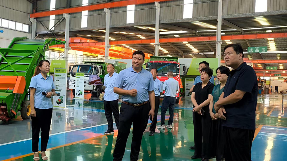 On September 4, Municipal People's Congress came to the company for research