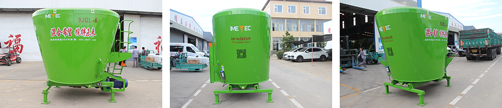 6m³ Vertical Feed Mixer 