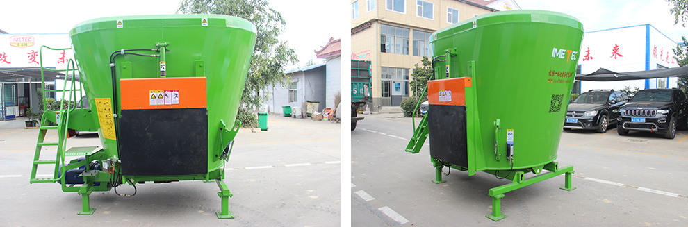 6m³ Vertical Feed Mixer 