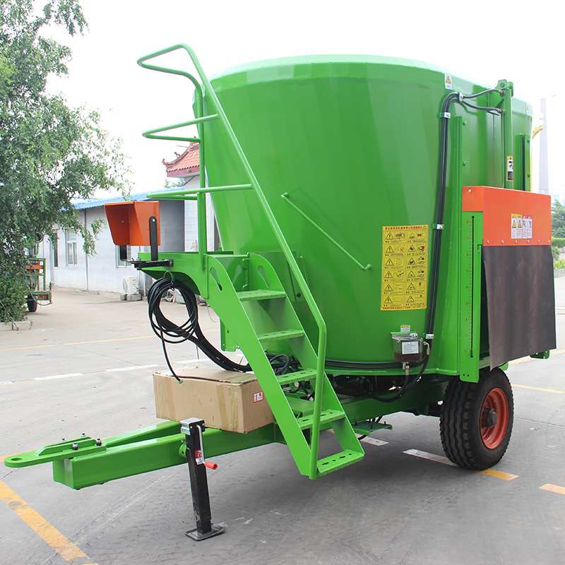 8m³ Vertical Traction Mixer