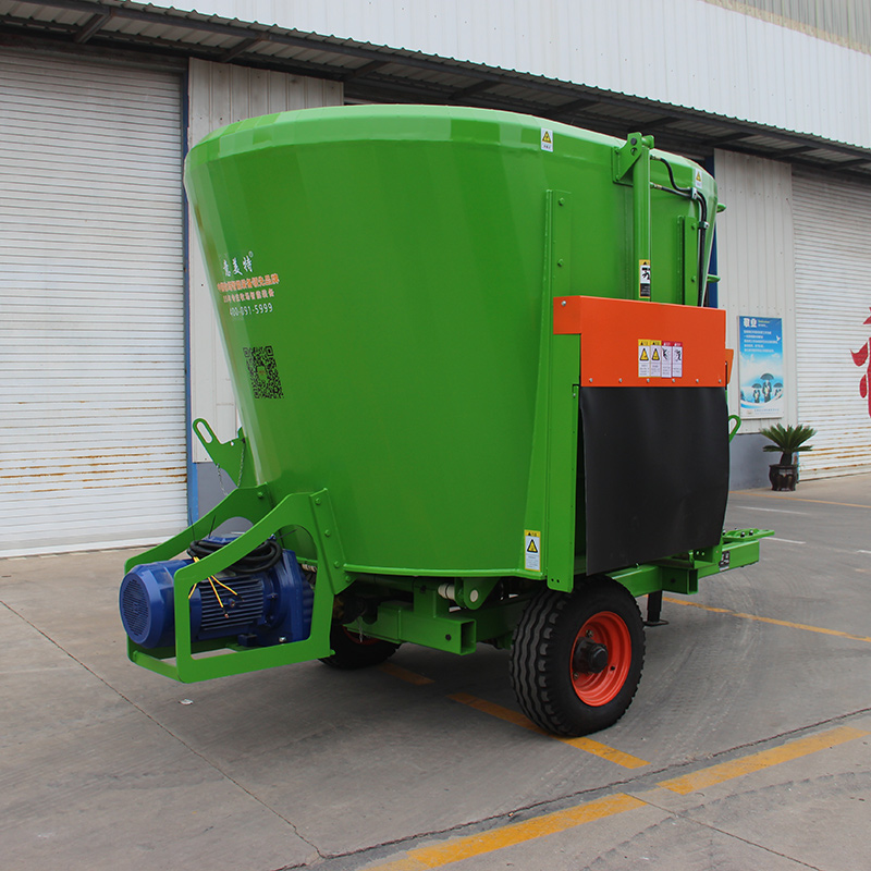 8m³ Vertical Traction Mixer