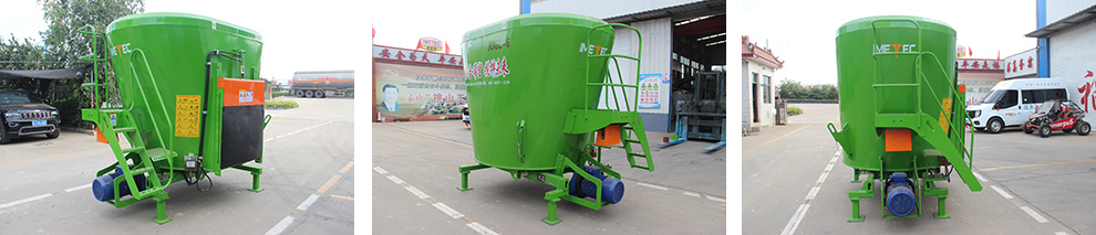 6m³ Vertical Feed Mixer 