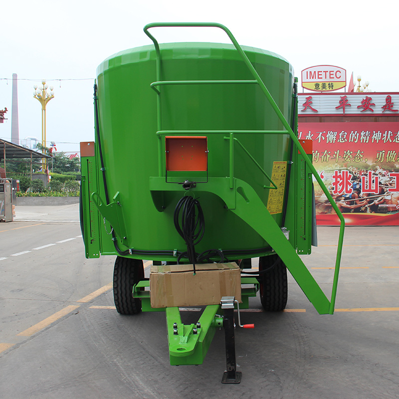 8m³ Vertical Traction Mixer